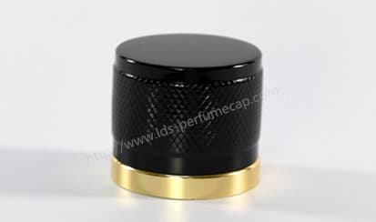 Black gold aluminum lid